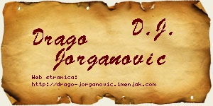 Drago Jorganović vizit kartica